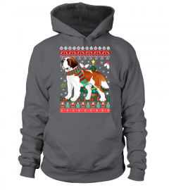 St Bernard Christmas Sweatshirt