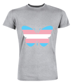 TRANS FLAG BUTTERFLY