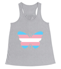 TRANS FLAG BUTTERFLY