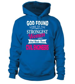 Civil Engineers T Shirt Engineering God Strong Women Career