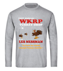 WKRP Thanksgiving Turkey Drop T-Shirt