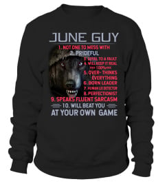 June Guy will beat you at your own game