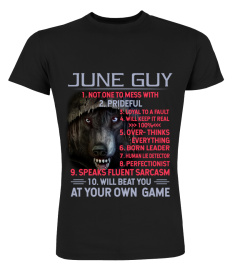 June Guy will beat you at your own game