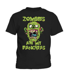 Zombies Ate My Pancreas Type 1 Diabetes Tshirt