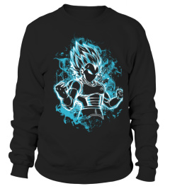 Badass Vegeta Saiyan Blue T-Shirt