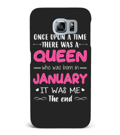 Once upon a time there was a Queen who was born in January. It was me. The end!