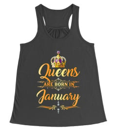 Queens are born in January