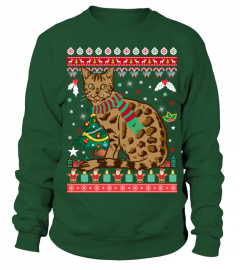Bengal Cat Christmas Sweatshirt