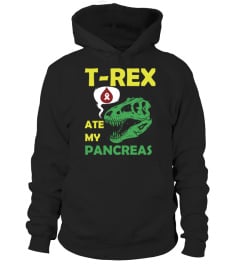 T-Rex Ate My Pancreas Funny Diabetes Awareness T-Shirt