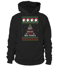 2018 First Christmas With My Hot New Fiance Ugly Christmas Sweater t-shirt