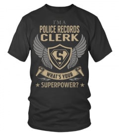 Police Records Clerk SuperPower