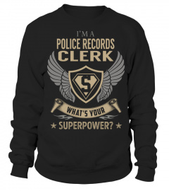 Police Records Clerk SuperPower