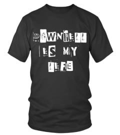 T-shirt unisex "Downhill is my life"