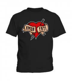 Nietzsche - Amor Fati Heart - Philosophy Shirt