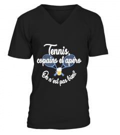 Tennis, copains et apéro