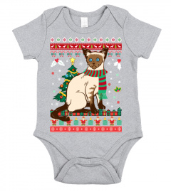 Siamese Cat Christmas Sweatshirt