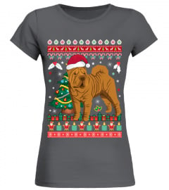 Shar Pei Christmas Sweatshirt