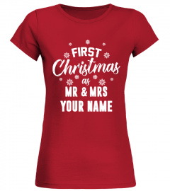 FIRST CHRISTMAS AS MR & MRS
