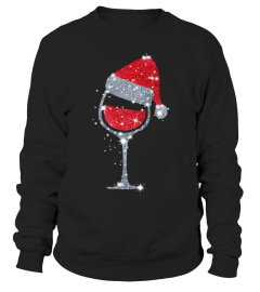 Wine Glasses Christmas Diamond T-Shirt