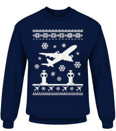 Aviation Ugly Christmas Sweatshirt