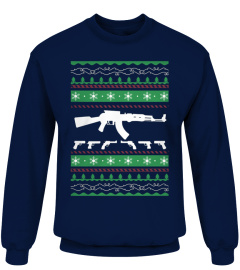 AK-47 Ugly Christmas Sweaters