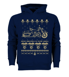 Biker Ugly Christmas sweater