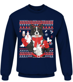 Border Collie Christmas Jumper