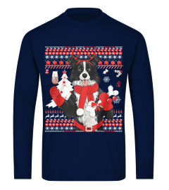 Border Collie Christmas Jumper