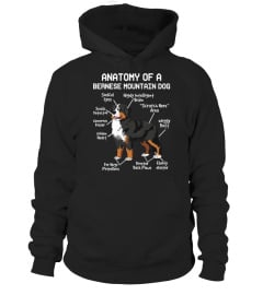 Anatomy Of A Bernese Mountain Dog Funny Puppy T Shirt