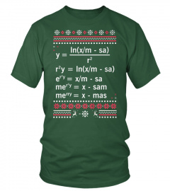 CHRISTMAS MATH SWEATER AND JUMPER