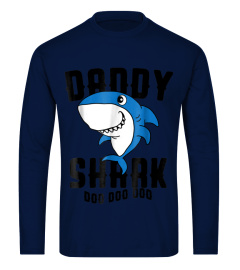 Daddy Shark T Shirt Fat