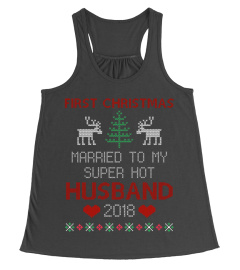 2018 First Christmas With My Hot New Husband Tee