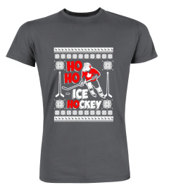 Ho Ho Ice Hockey Ugly Christmas Present