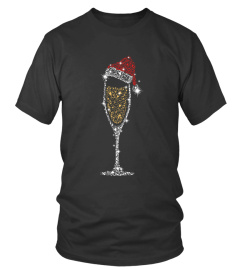 GLASS WINE XMAS