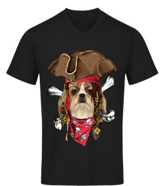 Dog Pirate Shih Tzu Flag Skull  Crossbo