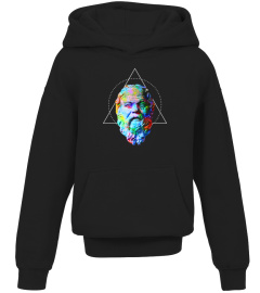 Geometric Heads - Socrates - Trippy Philosophy Shirt