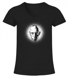 Foucault Portrait - Fun Philosophy Shirt
