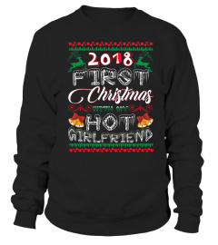 2018 First Christmas With My Hot New Girlfriend Ugly Christmas Sweater T-shirt