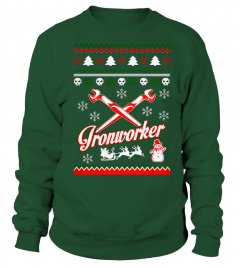 Iron worker Ugly Christmas Sweatshirt