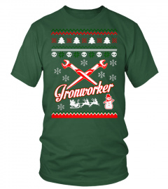 Iron worker Ugly Christmas Sweatshirt
