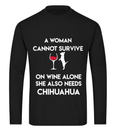 A Woman Cannot survive without Chihuahua