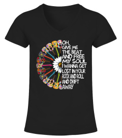Give Me The Beat Hippie Tee Shirt