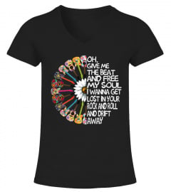 Give Me The Beat Hippie Tee Shirt