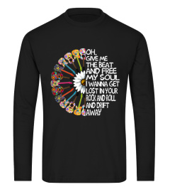 Give Me The Beat Hippie Tee Shirt