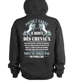 Prenez garde je monte des chevaux