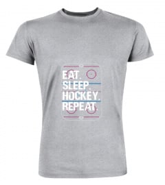 Eat Sleep Hockey Repeat Eishockey Shirt