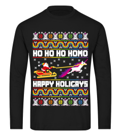 HAPPY HOLIGAYS - Ugly Xmas Sweater