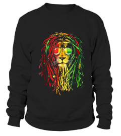 Reggae Music lovers tshirt, Jamaican royal lion t-shirt-Recovered