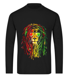 Reggae Music lovers tshirt, Jamaican royal lion t-shirt-Recovered