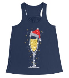 WINE GLASS CHRISTMAS HAT  christmas lady